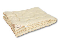 Одеяло стеганое из овечьей шерсти АЛЬВИТЕК МОДЕРАТО-ЭКО 200x220 теплое